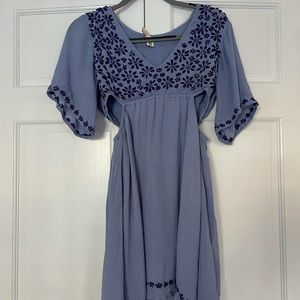 Raga Marrakesh Embroidered Cutout Minidress